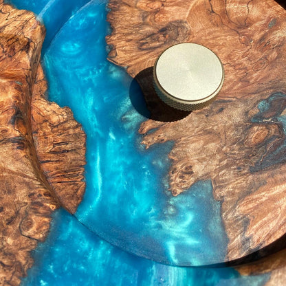 Electric Blue Cigar Tray